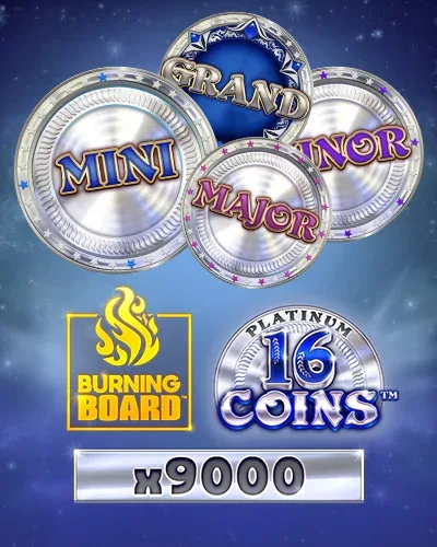 Felice Bet Casino DE: 16 Coins Platinum Burning Board