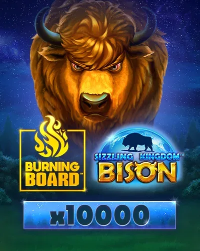 Sizzling Kingdom: Bison Burning Board bei Felice Bet Casino DE